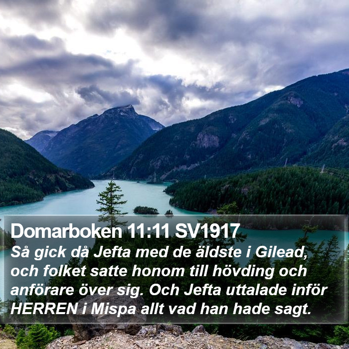 Domarboken 11:11 SV1917 Bible Study