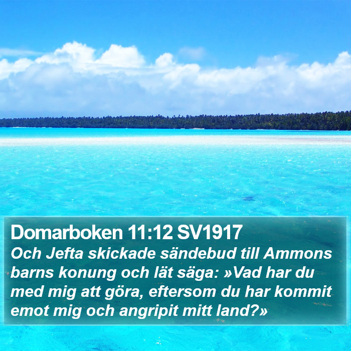 Domarboken 11:12 SV1917 Bible Study