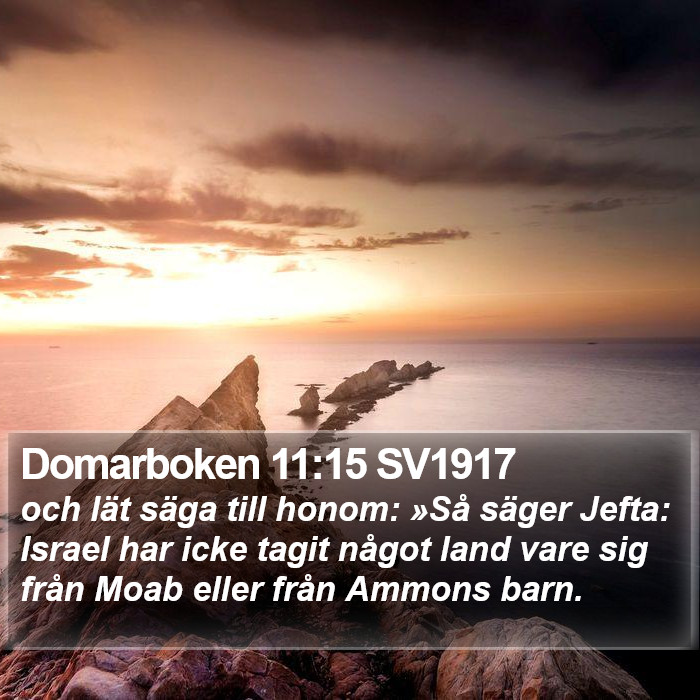 Domarboken 11:15 SV1917 Bible Study