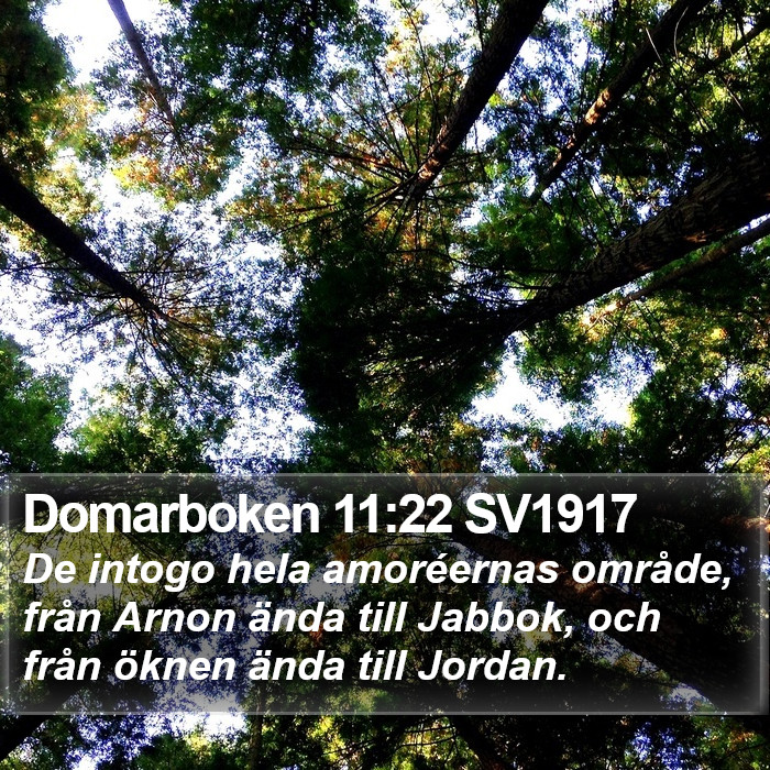 Domarboken 11:22 SV1917 Bible Study