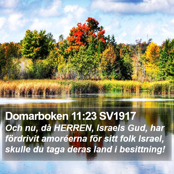 Domarboken 11:23 SV1917 Bible Study