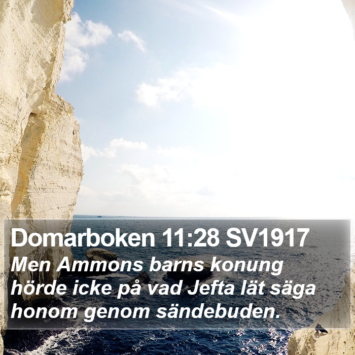 Domarboken 11:28 SV1917 Bible Study