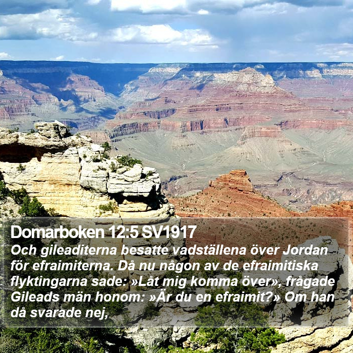 Domarboken 12:5 SV1917 Bible Study