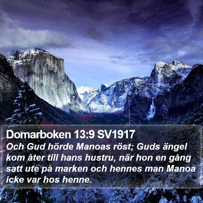 Domarboken 13:9 SV1917 Bible Study