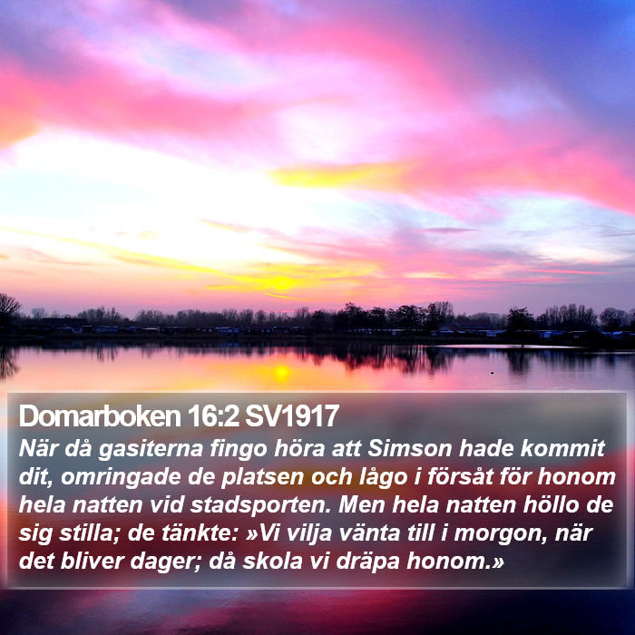 Domarboken 16:2 SV1917 Bible Study