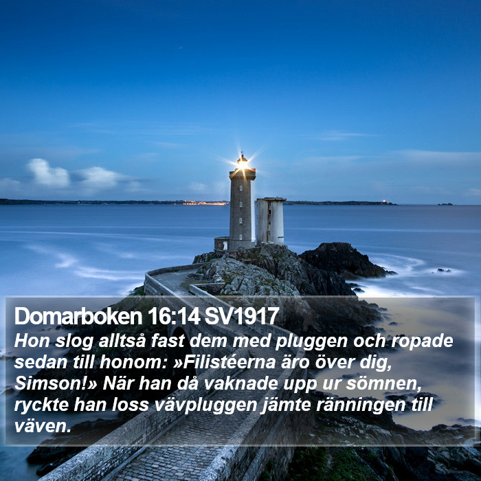 Domarboken 16:14 SV1917 Bible Study