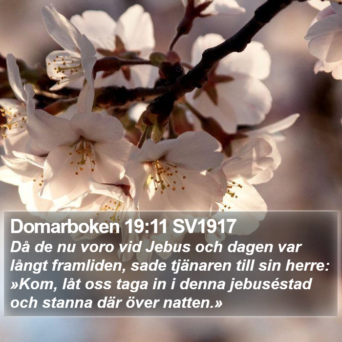 Domarboken 19:11 SV1917 Bible Study