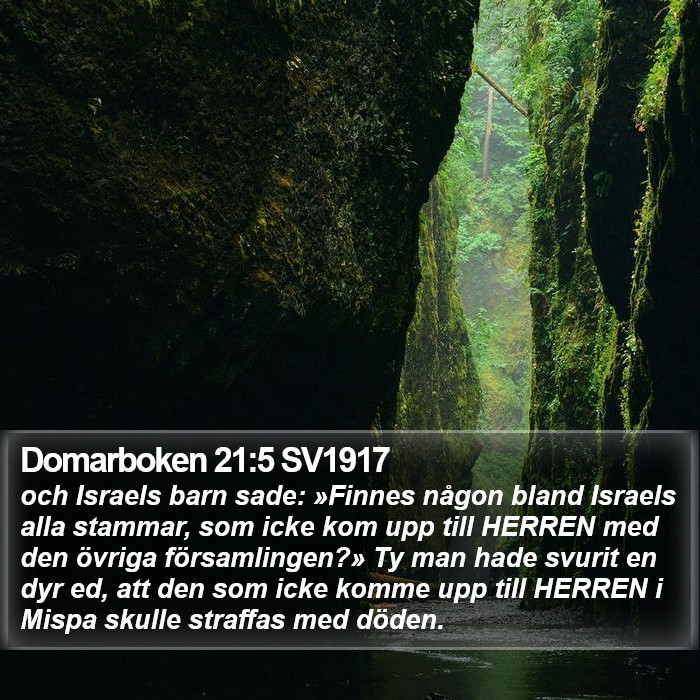 Domarboken 21:5 SV1917 Bible Study