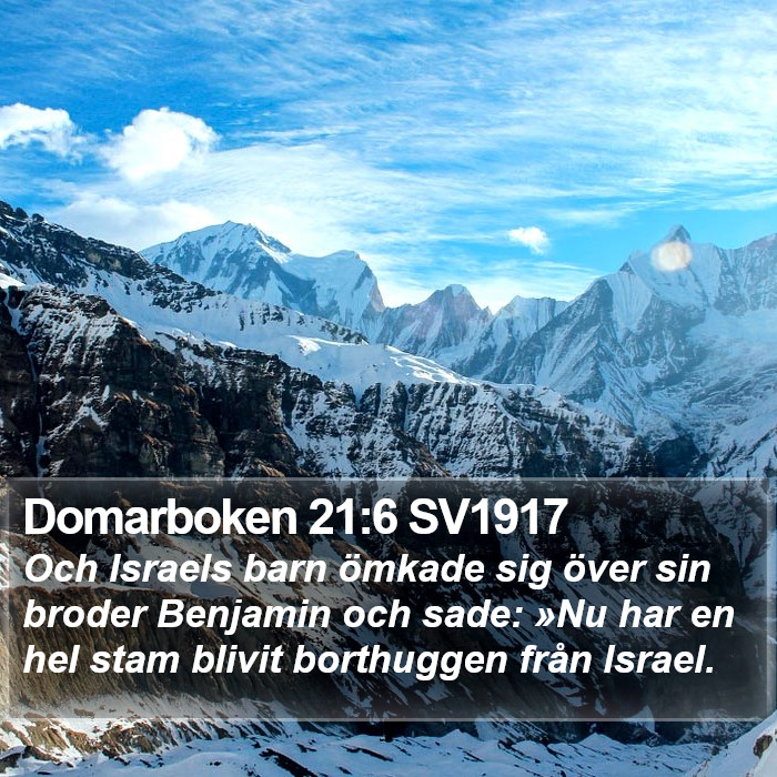 Domarboken 21:6 SV1917 Bible Study