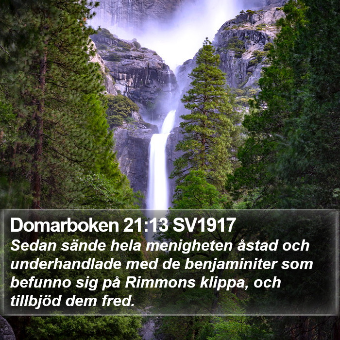 Domarboken 21:13 SV1917 Bible Study