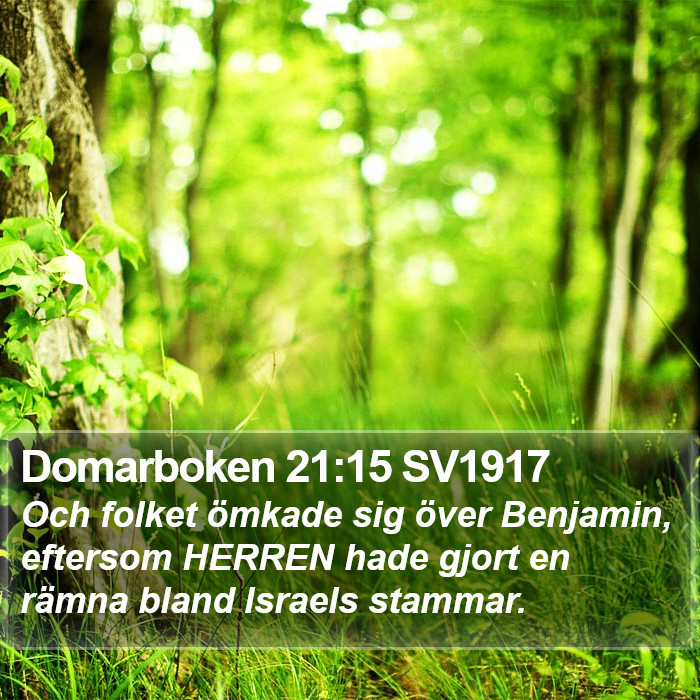 Domarboken 21:15 SV1917 Bible Study