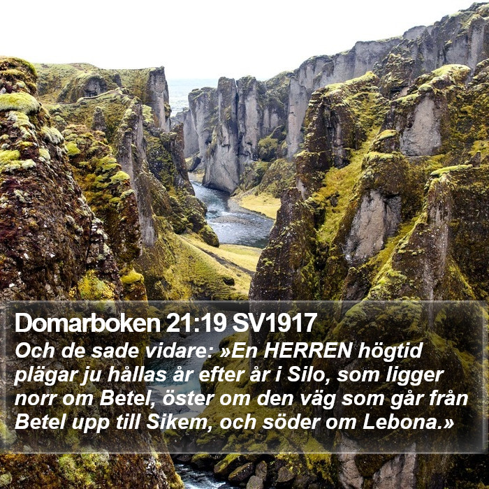 Domarboken 21:19 SV1917 Bible Study