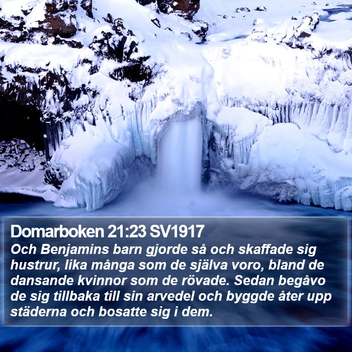 Domarboken 21:23 SV1917 Bible Study