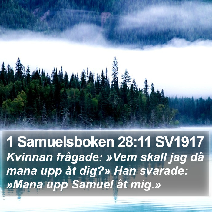 1 Samuelsboken 28:11 SV1917 Bible Study