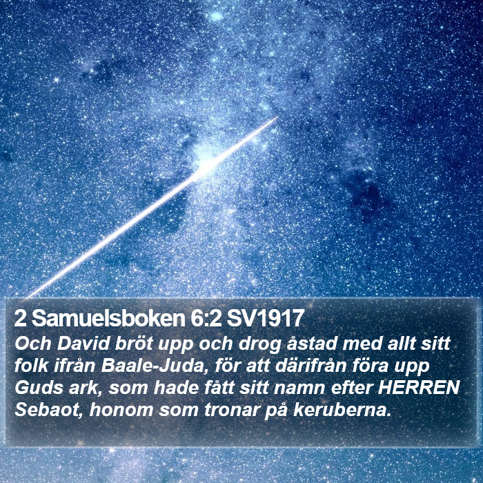 2 Samuelsboken 6:2 SV1917 Bible Study