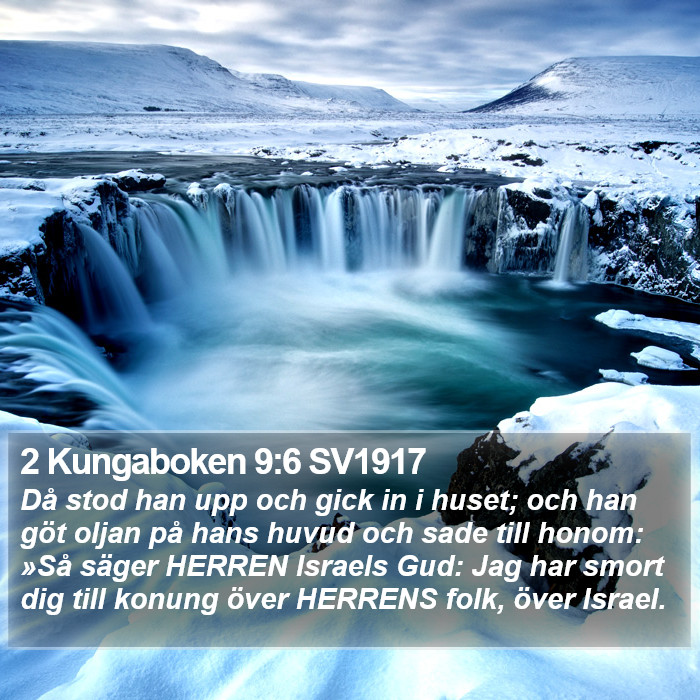 2 Kungaboken 9:6 SV1917 Bible Study