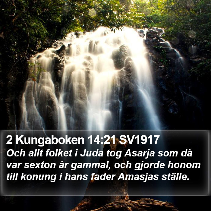 2 Kungaboken 14:21 SV1917 Bible Study