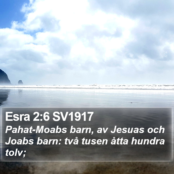 Esra 2:6 SV1917 Bible Study