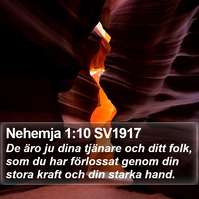 Nehemja 1:10 SV1917 Bible Study