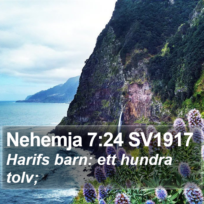 Nehemja 7:24 SV1917 Bible Study