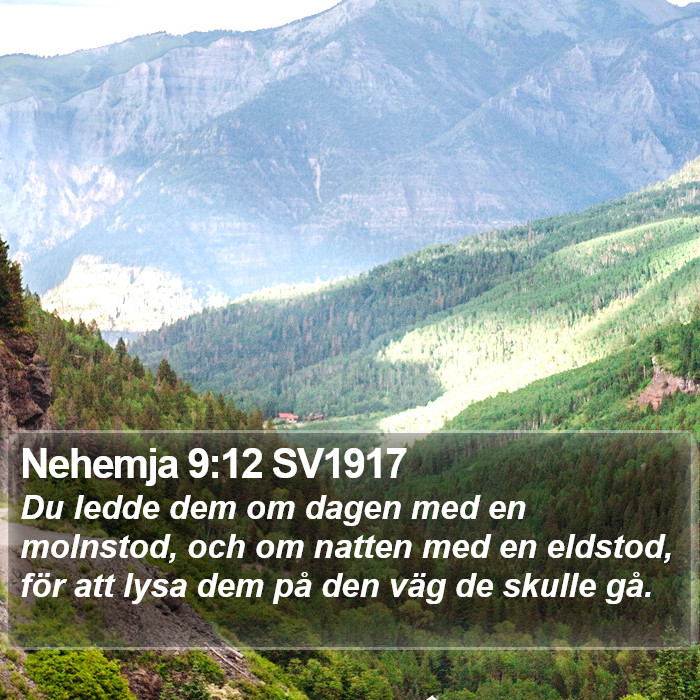 Nehemja 9:12 SV1917 Bible Study
