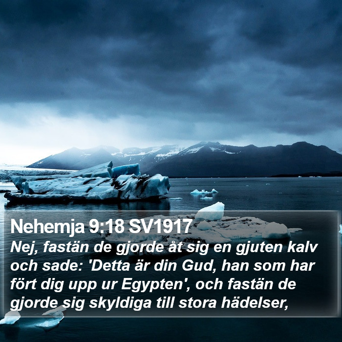 Nehemja 9:18 SV1917 Bible Study