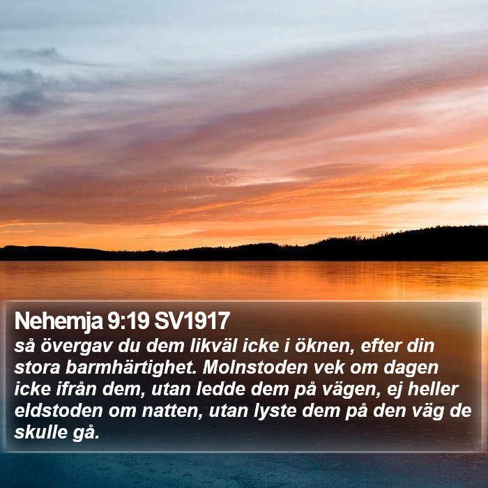 Nehemja 9:19 SV1917 Bible Study