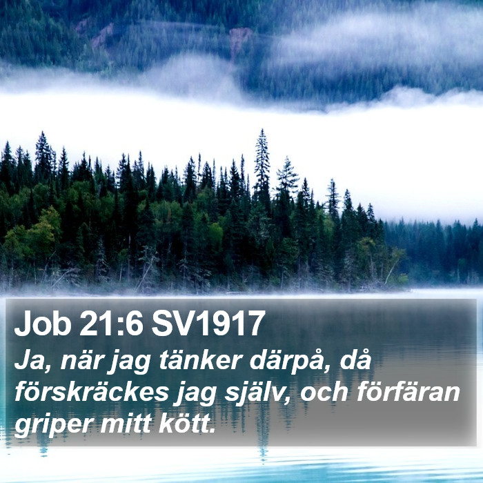 Job 21:6 SV1917 Bible Study