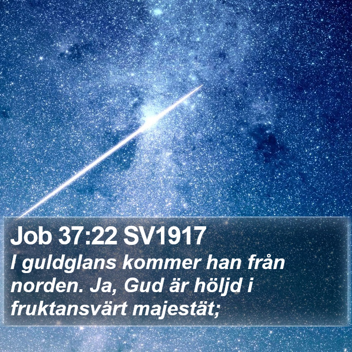 Job 37:22 SV1917 Bible Study