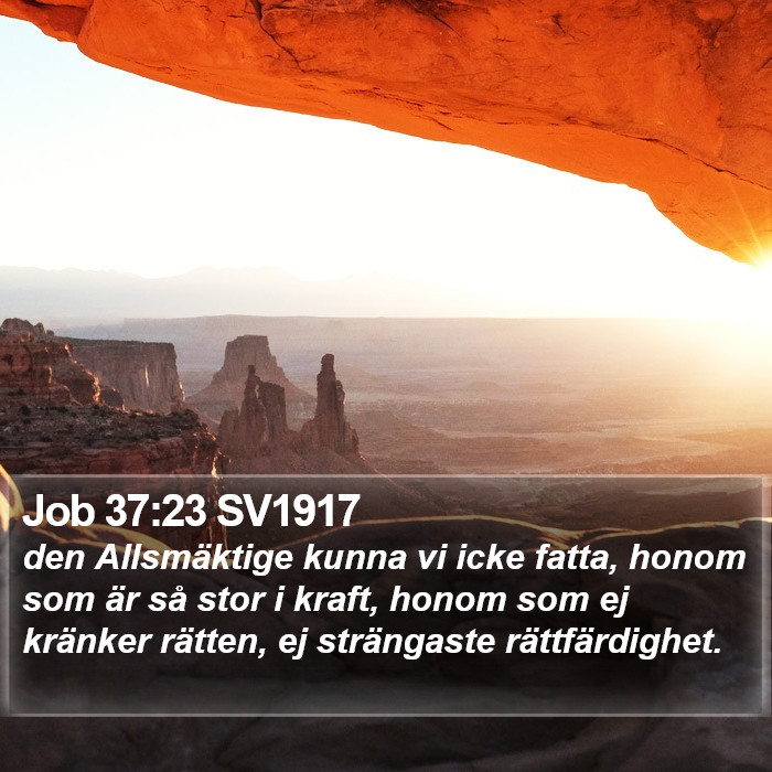 Job 37:23 SV1917 Bible Study