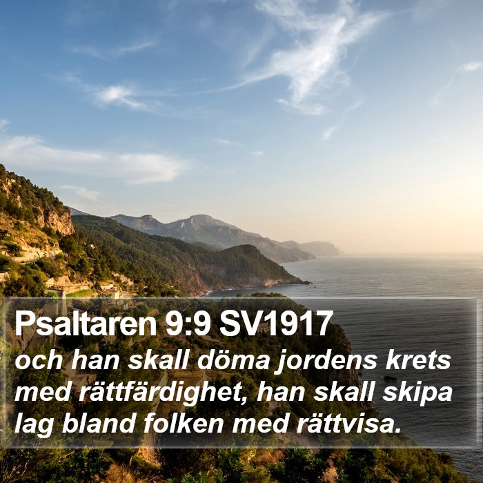 Psaltaren 9:9 SV1917 Bible Study