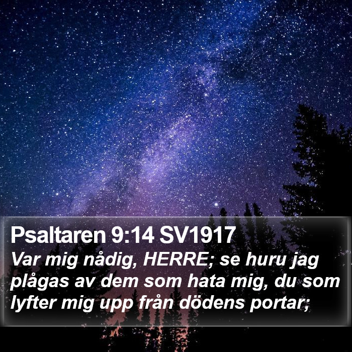 Psaltaren 9:14 SV1917 Bible Study