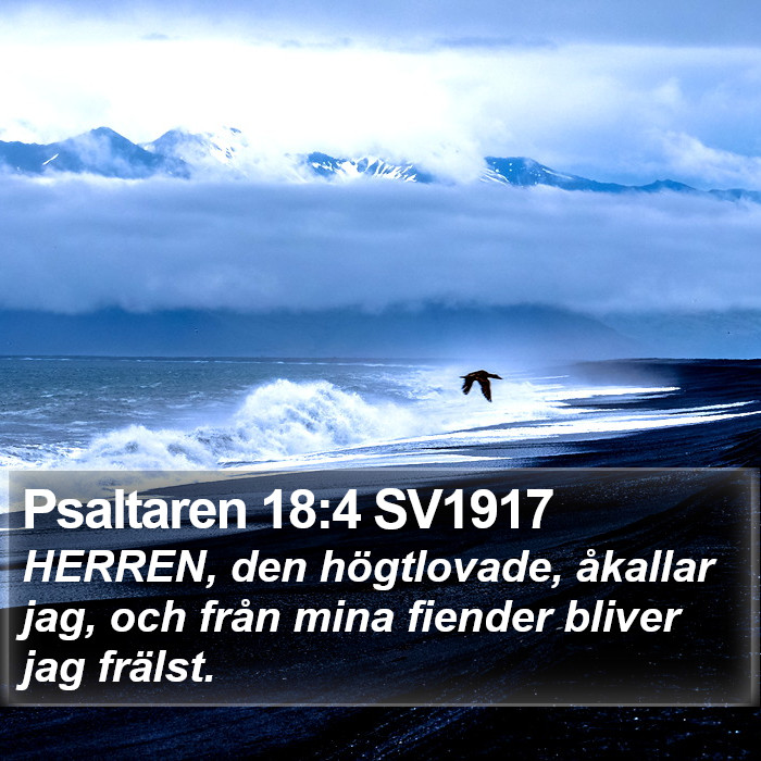 Psaltaren 18:4 SV1917 Bible Study