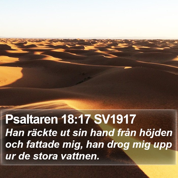 Psaltaren 18:17 SV1917 Bible Study