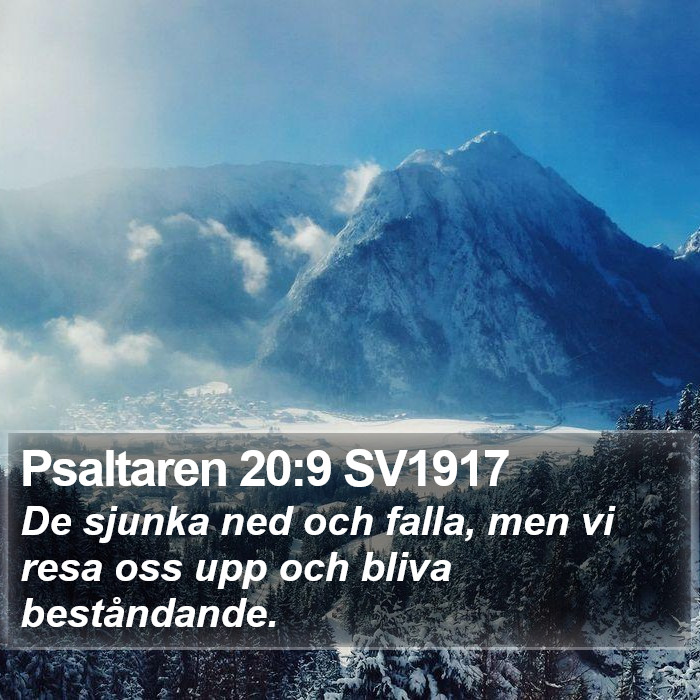 Psaltaren 20:9 SV1917 Bible Study