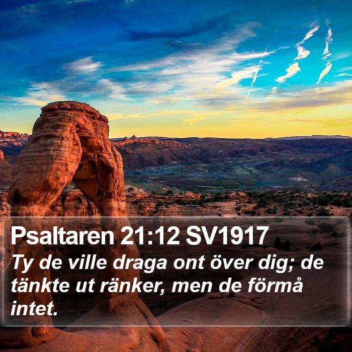 Psaltaren 21:12 SV1917 Bible Study