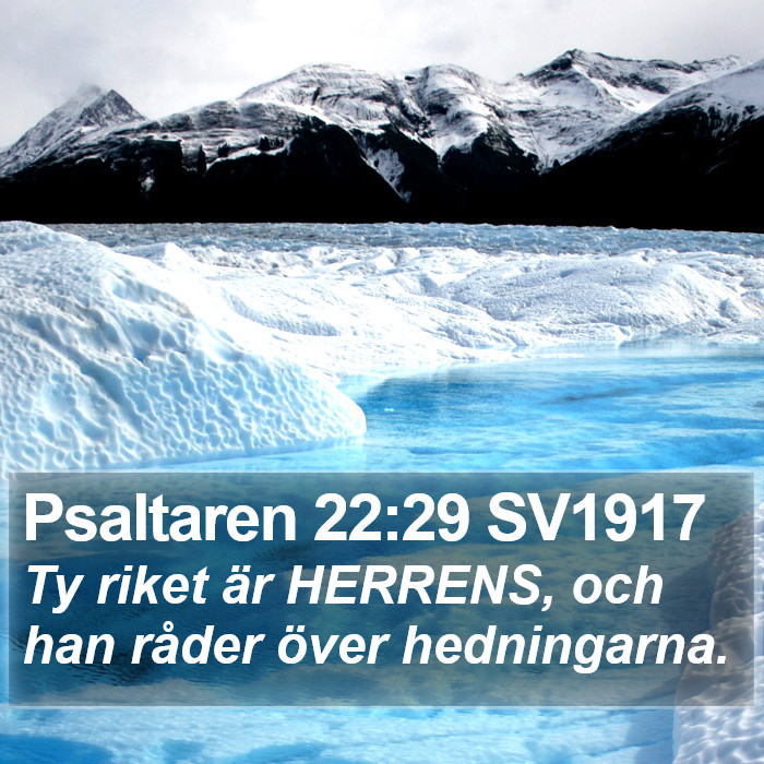 Psaltaren 22:29 SV1917 Bible Study