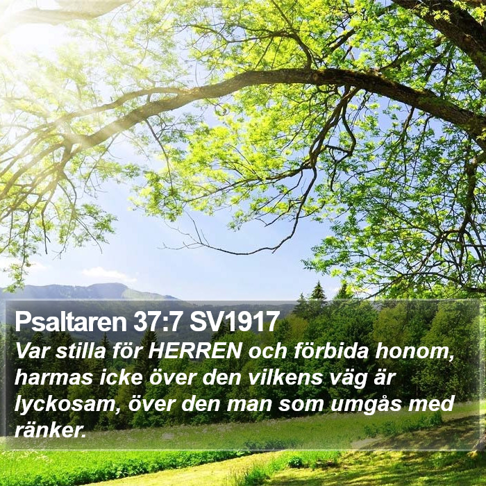 Psaltaren 37:7 SV1917 Bible Study