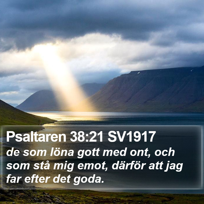 Psaltaren 38:21 SV1917 Bible Study