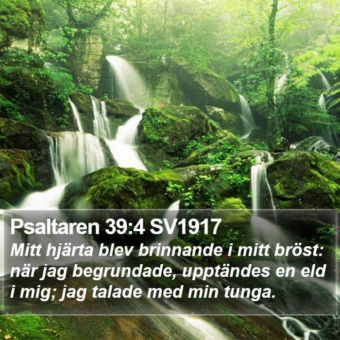 Psaltaren 39:4 SV1917 Bible Study