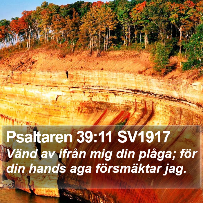 Psaltaren 39:11 SV1917 Bible Study