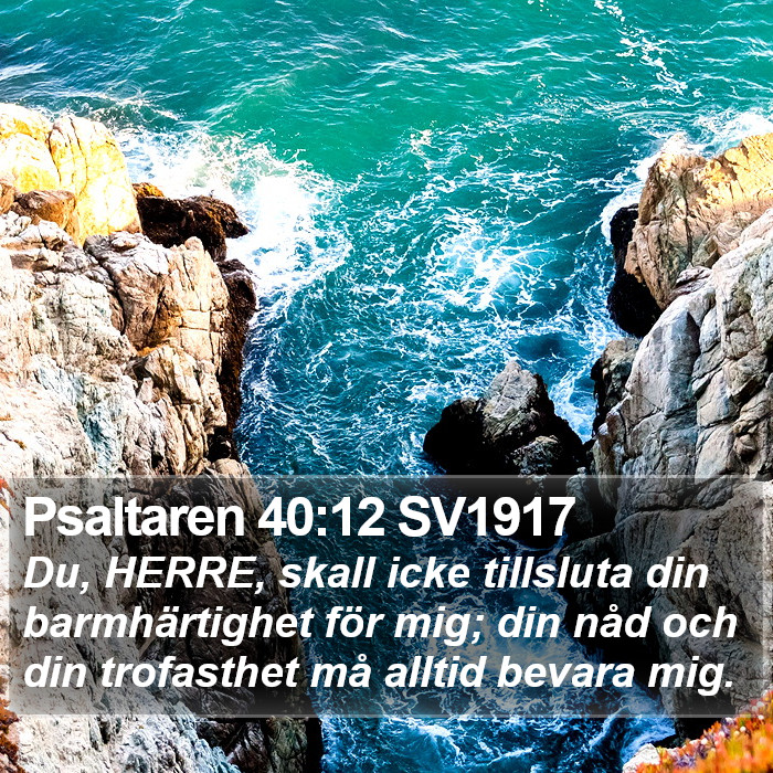 Psaltaren 40:12 SV1917 Bible Study