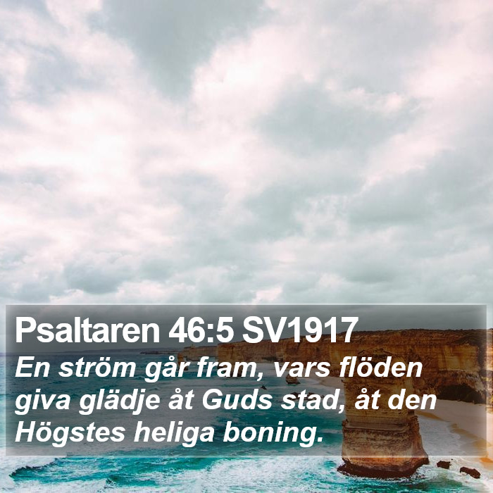 Psaltaren 46:5 SV1917 Bible Study