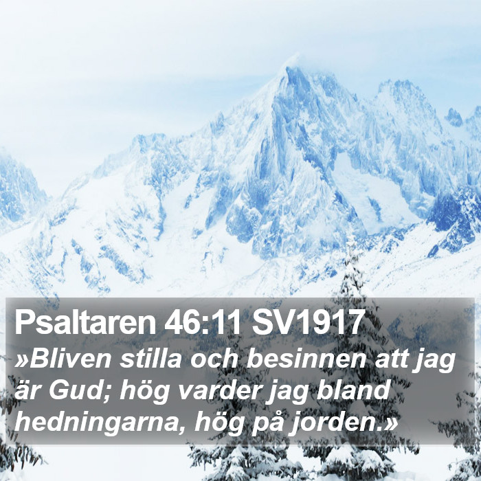 Psaltaren 46:11 SV1917 Bible Study