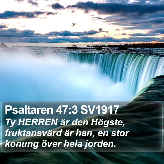 Psaltaren 47:3 SV1917 Bible Study