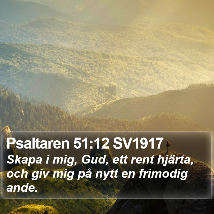 Psaltaren 51:12 SV1917 Bible Study