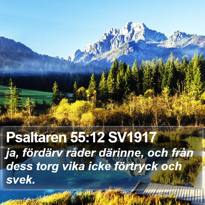 Psaltaren 55:12 SV1917 Bible Study