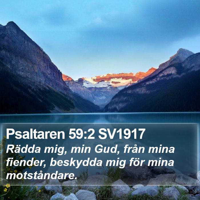 Psaltaren 59:2 SV1917 Bible Study