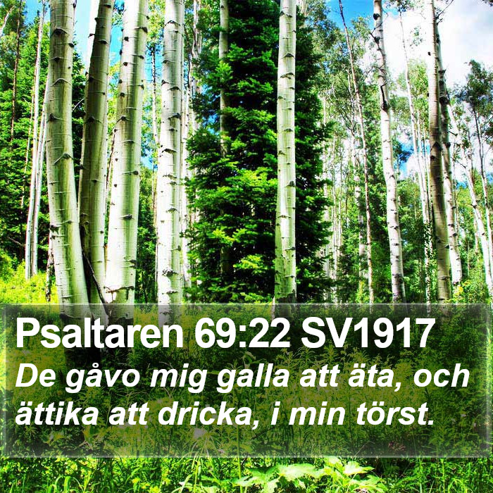 Psaltaren 69:22 SV1917 Bible Study