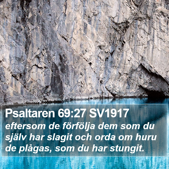 Psaltaren 69:27 SV1917 Bible Study